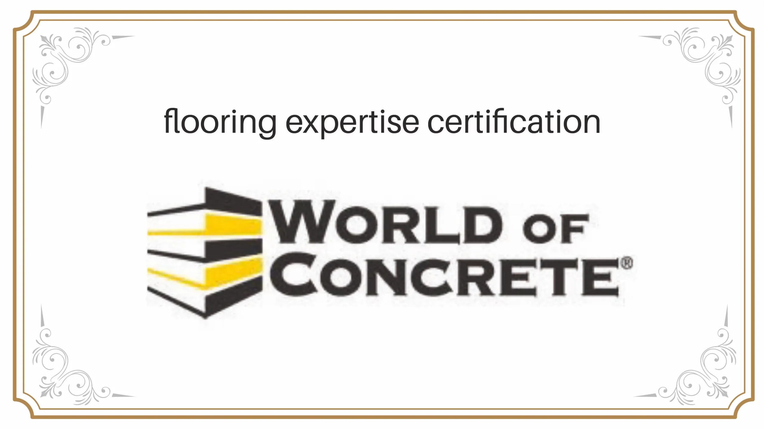 concrete cert