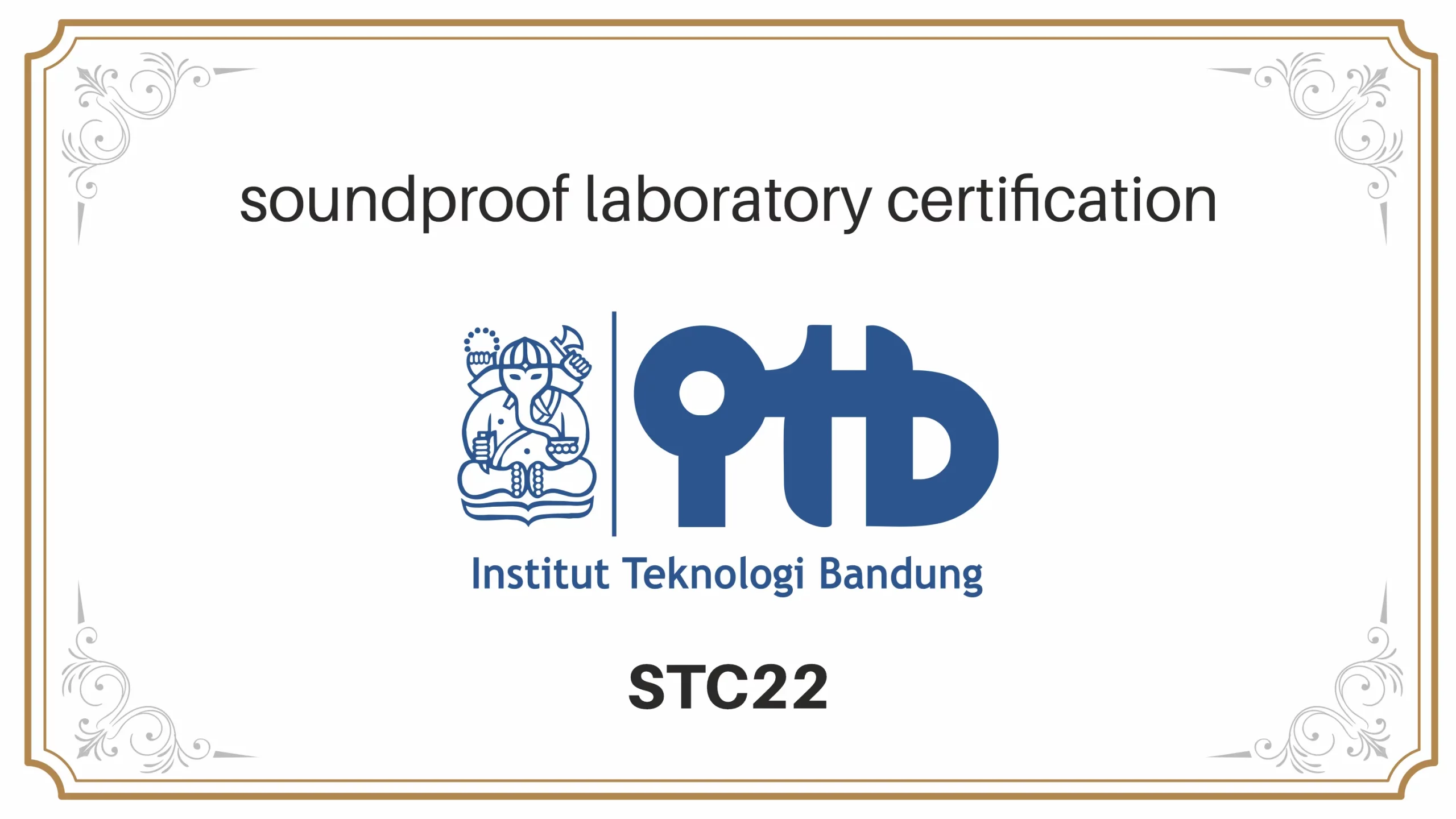 sound proof cert